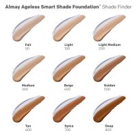 Almay Anti-Aging Foundation, Smart Shade Face Makeup with Hyaluronic Acid, Niacinamide, Vitamin C & E, Hypoallergenic-Fragrance Free, 200 Light Medium, 1 Fl Oz (Pack of 1) - Image 7