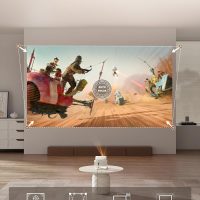 Netflix Projector, VISSPL Full HD 1080P Video Projector, Portable Outdoor Projector with Stand, Kids Gift, Home Theater Movie Phone Projector Compatible with Android/iOS/Windows/TV Stick/HDMI/USB - Image 4