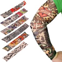Akstore Temporary Tattoo Sleeves Set Arts Temporary Fake Slip On Tattoo Arm Sleeves Kit - Image 5