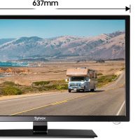 SYLVOX RV TV, 27-Inch 12 Volt Television, Smart Google TV, Full HD 1080P, DVD Built-in, 178° Wide Viewing, HDMI & USB Ports, AC/DC, Wide Voltage Protection, Trailer Seies - Image 7