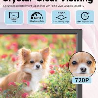 Feihe 14 Inch Small Smart TV, HD LED Flat Screen Smart Television with ATSC Tuner/HDMI/USB/AV for Kitchen, RV, Camper, Bedroom or On-The-Go Entertainment - Image 8
