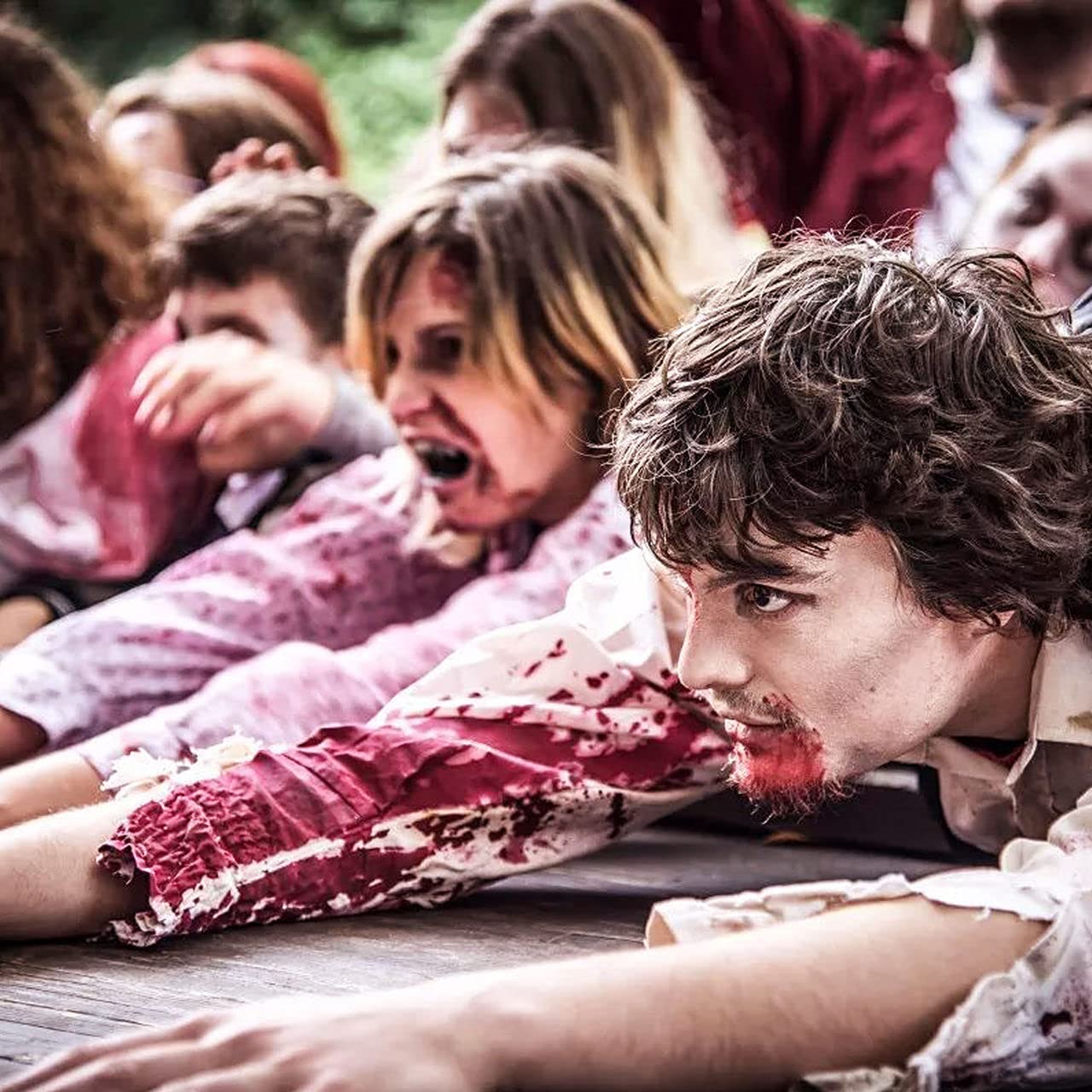 MEICOLY Blood Splatter, 2.1oz Fake Blood Spray, Halloween Liquid Blood for Clothes, Zombie Bride, Vampire and Monster SFX Scary Clown Makeup & Dress Up,Dark,1 Pack - Image 8