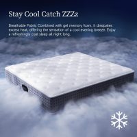 10 Inch Twin Mattress, Memory Foam Hybrid Mattress, Fiberglass Free, Medium Firm Feel, Zoned Pressure Relief, Certified Safe Foams & Fabric, Mattress in A Box - Image 8
