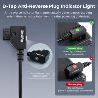 SMALLRIG D-TAP to BMPCC 4K/6K Coiled Power Cable Suitable for Blackmagic Pocket Cinema Camera 4K / 6K for V Mount Gold Mount Battery, Weipu SF6 2 Pin Female to P Tap, 15 inch - 47 inch Length - 4761 - Image 3