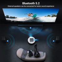 2000 ANSI 4K Full HD Projector with WiFi and Bluetooth, HAPPRUN Movie Home Theater with Auto Focus, 300'' Display for Indoor/Outdoor, Smart Proyector Compatible with Phone/TV Stick/PC/PS5 - Image 5
