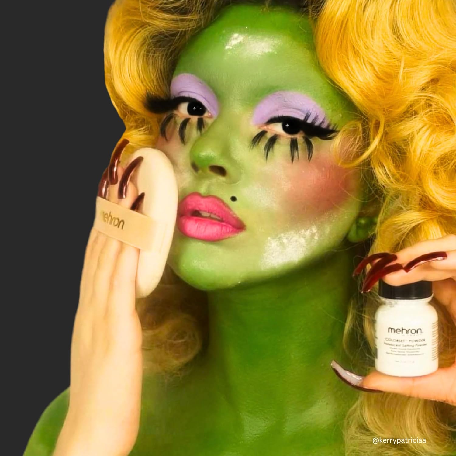 Mehron Makeup Colorset Powder | Translucent Setting Powder | Special Effects, Halloween, & Film 2 oz (60 g) - Image 5