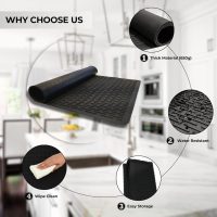 Stove Top Covers for Electric Stove (28'' x 20'') Stove Gap Covers Pack, Heat Resistant Mat up to 450°F, Electric Stove Top Cover, Dish Drying Mat (Gap Cover Combo) - Image 5