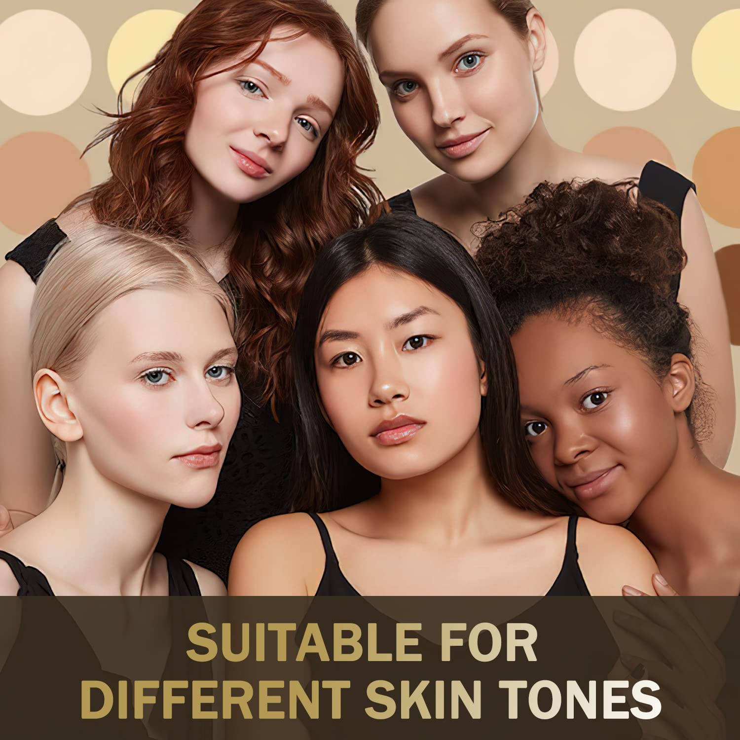 LAVONE Makeup Kit With Eyebrow Stamp Pencil, Waterproof Brow Pencil & Pomade, Eyeliner, Dual-ended Eyebrow Brush, Dark Brown - Image 8