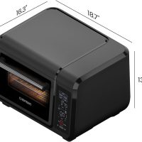 Chefman Air Fryer Toaster Oven Combo, 15 Qt. Countertop Oven for Quick & Healthy Meals, Bake, Broil, Air Fry, Toast, and Bagel Functions, 450°F Max Temp, 4 Slice Toaster Oven Air Fryer Combo - Image 7