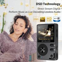 H2 HiFi MP3 Player with Bluetooth, Lossless DSD DAC Flac, High Resolution Music Player, Portable Audio Player with 64 GB Memory Card, Supports up to 512GB - Image 2