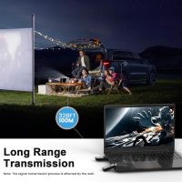 Wireless HDMI Transmitter and Receiver 328ft/100M, Wireless HDMI Extender Kit, Plug & Play, 4K Decode Support 2.4/5G for Streaming Video and Audio to Monitor from Laptop/Pc/Tv Box - Image 5