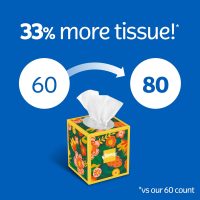 Kleenex Ultra Soft Facial Tissues, 8 Cube Boxes, 80 Tissues per Box, 3-Ply, Packaging May Vary - Image 3