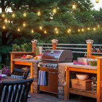 addlon 100FT LED Outdoor String Lights, Remote Dimmable Patio Lights with Timer & 3 Lighting Modes, 32 Shatterproof Edison Bulbs, Waterproof Connectable String Lights for Outside Backyard Porch Party - Image 9