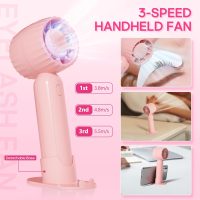 Buqikma Lash Cleaning Kit - Lash Shampoo Kit Eyelash Extension Cleanser for Extensions 60ML with Rechargeable Handheld Lash Fan Dryer Mascara Brush Rinse Bottle Makeup Cleansing Foam for Lash Care - Image 4
