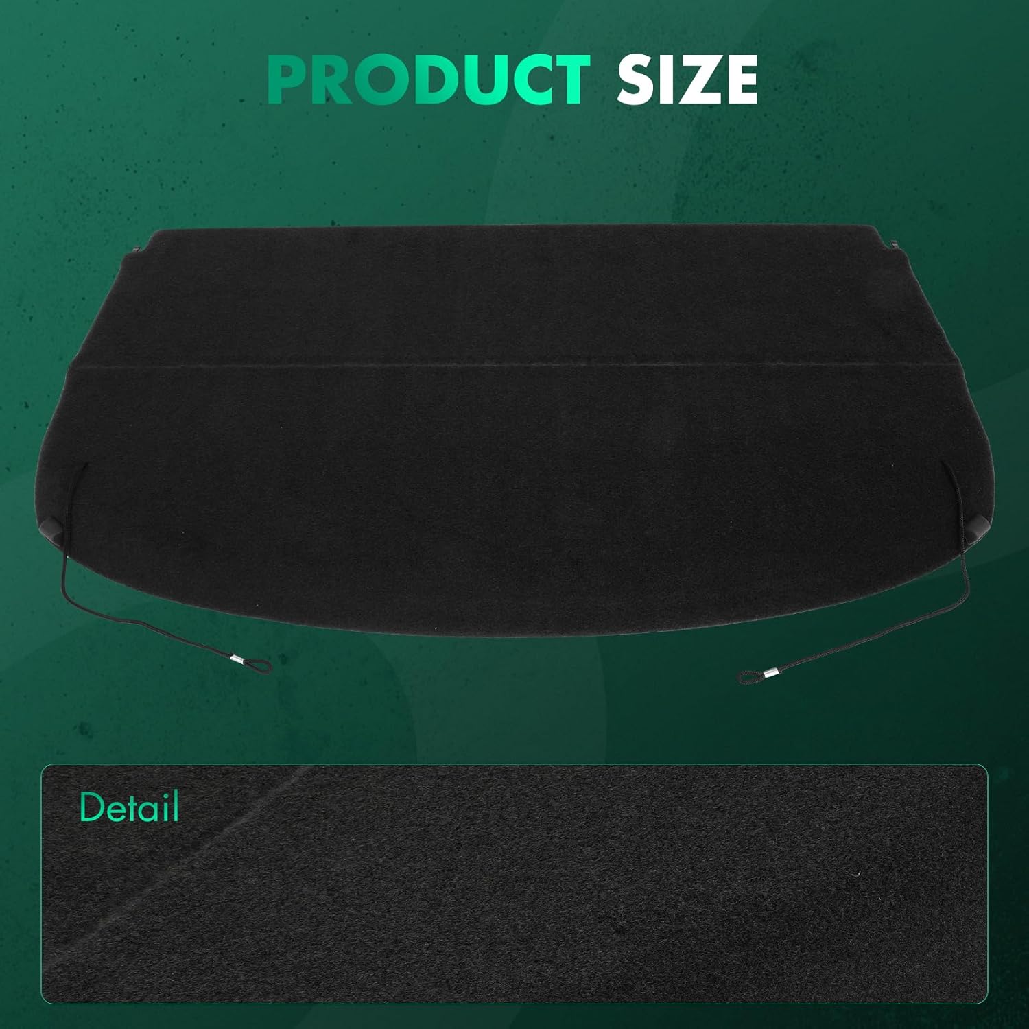 SCITOO Cargo Cover Rear Trunk Cargo Cover Accessories for Honda HRV HR-V 2023 2024 1 Pack - Image 5