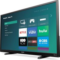 Philips 32" Class 4600 Series HD (720P) Smart Borderless LED TV - 32PFL4664/F7 (Renewed) - Image 3