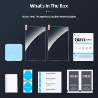 Benazcap [2 Pack] Steam Deck Screen Protector 7 Inch 2021 Release, 9H Tempered Glass Film Easy Installation/Anti-Scratch/HD Clear for Steam Deck New Version - Image 7