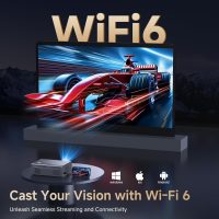 4K Projector with Netflix& Dolby Audio, 1200ANSI Auto Focus&6D Keystone Kogata Smart Projector with Built in Apps Outdoor Movie Proyector with WiFi 6 Bluetooth for Home Theater UPGRADE - Image 7