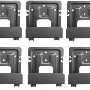 Mount Plus MP-APM-06-01 10 Pack Streaming Media Player Wall Mounting Bracket for Most Small Devices Up to 11 lbs. - Apple TV, Roku, Fire TV, etc (10 Pack Narrow)