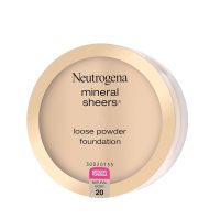 Neutrogena Mineral Sheers Loose Powder Makeup Foundation, Lightweight Face Makeup, Sheer to Medium Buildable Coverage, Sensitive Skin Foundation with Vitamins A, C, & E, Natural Ivory 20, .19 oz - Image 14