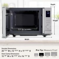 Panasonic NN-SV79MS 1.4 cu.ft Smart Inverter Works with Alexa Countertop Microwave Oven 1200Watt Power with Genius Sensor Cooking, Stainless Steel - Image 5