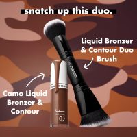 e.l.f. Camo Liquid Bronzer & Contour, Silky Highly Pigmented Formula, Creates a Long-Lasting Bronzed Glow & Natural Look, Vegan & Cruelty-Free, 2 Fair/Light - Image 5