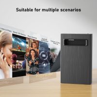 4 in 1 External Blu ray Drive, 16x USB 3.0 and Type-C External Bluray Drive, Multi-Function Fast-Charging Desktop BD/CD/DVD Burner/Read with HDD Enclosure USB HUB for Both Mac/PC - Image 5
