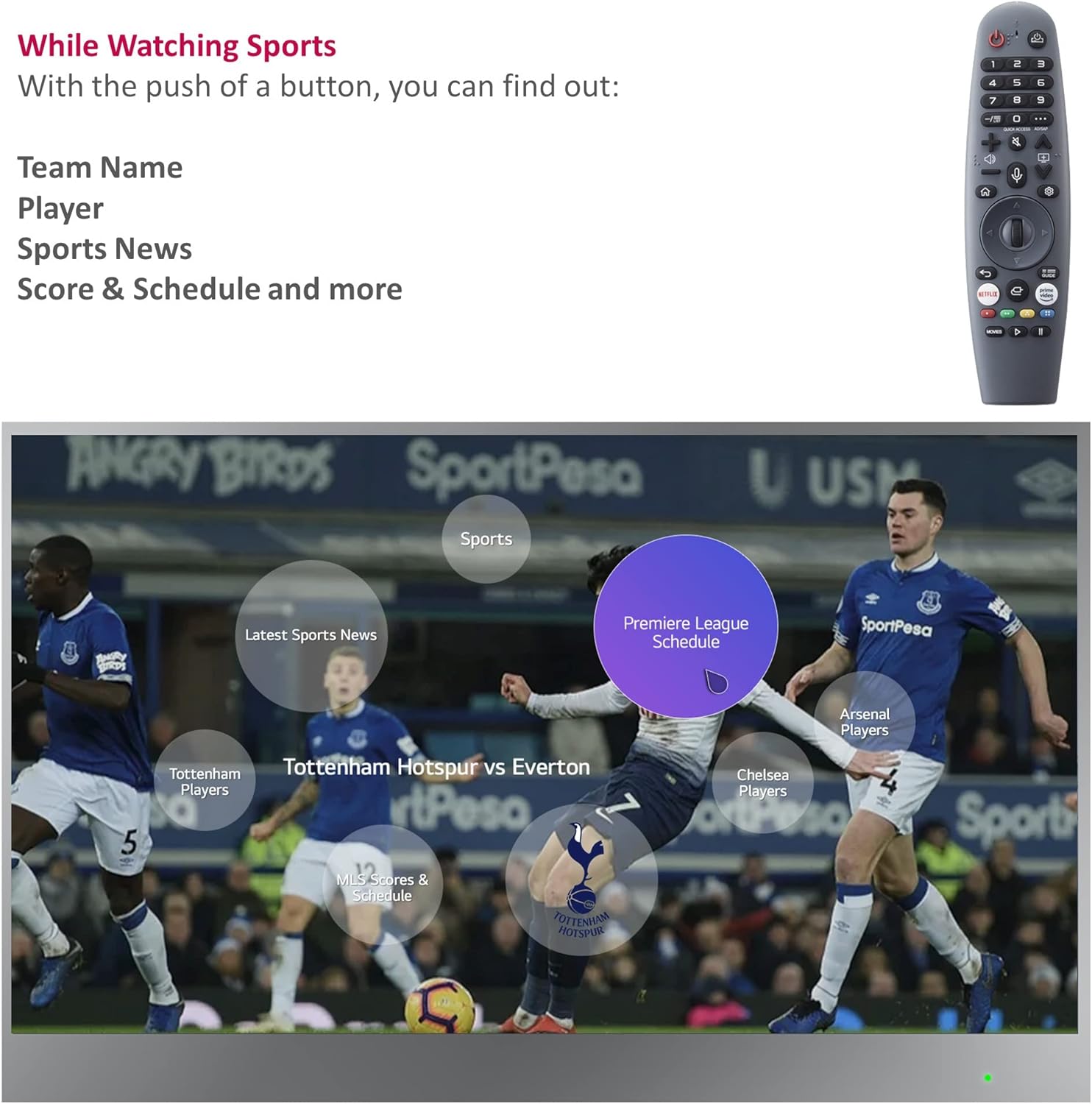 Soulaca 23.8 (24) inches Smart webOS Mirror TV for Bathroom Waterproof WiFi Bluetooth ATSC Tuner Voice Control Built-in Alexa AI WiFi Capacity New Model - Image 8
