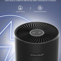 Dehumidifiers for Home, 25oz Dehumidifier for Bedroom with Auto-off, Ultra Quiet Energy Saving for Bathroom Closet Wardrobe Office RV (285sq.ft) - Image 4
