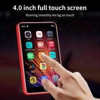 80GB MP3 Player with Bluetooth and WiFi, 4.0" Touchscreen MP3 Player for Kids Built in Speaker, MP3 & MP4 Players with Spotify, Audible, Amazon Music, Deezer, Pandora, FM Radio, Up to 1TB - Image 4