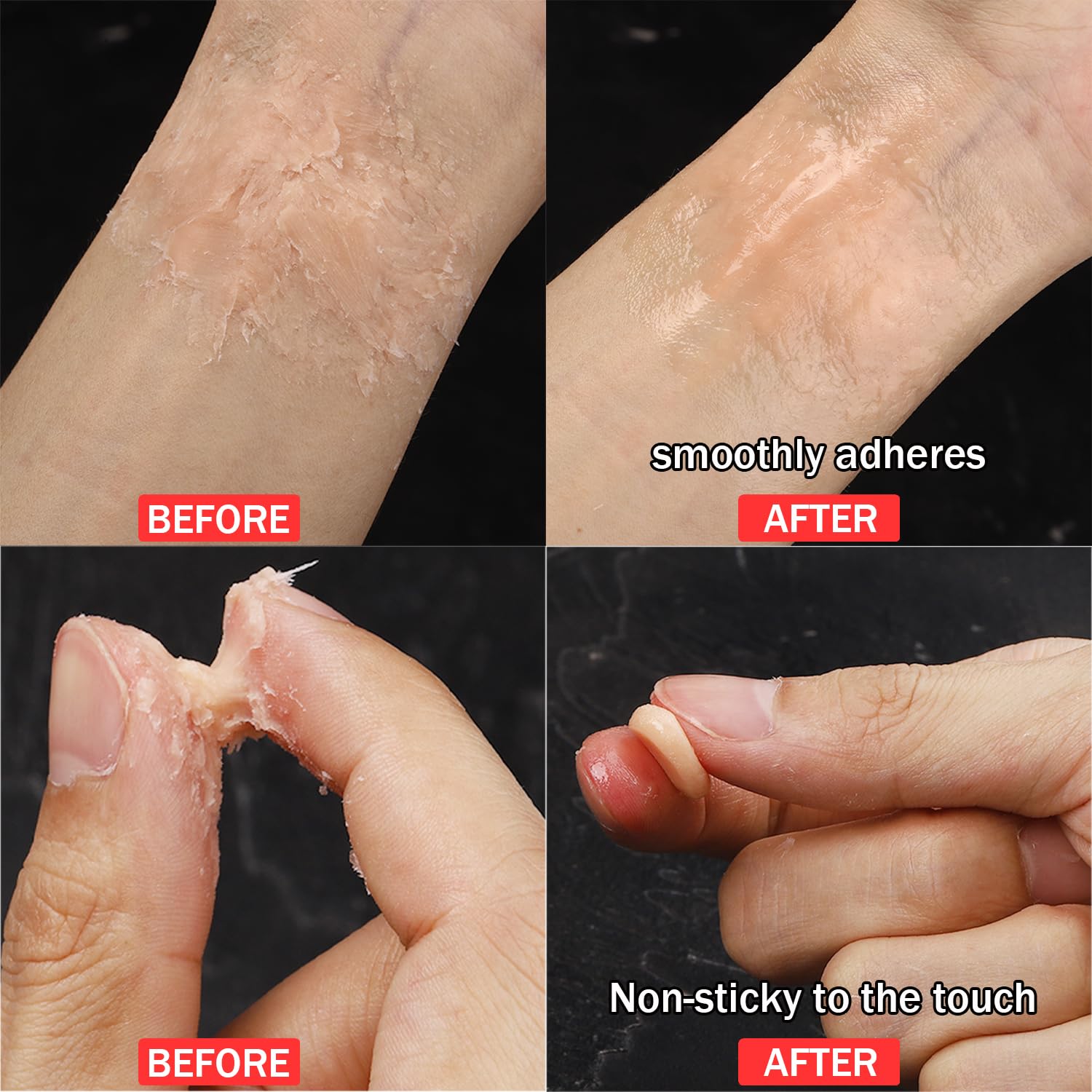 BOBISUKA Scar Wax Extension Oil for Professional SFX & Halloween Makeup - Non-Sticky, Smooth Finish - 0.17OZ - Image 5