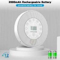 Lukasa Portable Bluetooth CD Player Built-in Speaker Stereo, Personal MP3 Players Rechargeable Compact Car Disc CD Music Player USB Play Anti-Shock Protection - Image 3