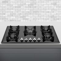 Gas Cooktop 30 Inch, Built-in Tempered Glass Gas Stovetop 5 High Efficiency Burners Gas Stove Top Propane/Natural Gas Convertible Gas Hob (Black) - Image 7