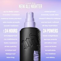 Urban Decay All Nighter Waterproof Makeup Setting Spray - Natural Finish, Up to 24HR Wear, Ultra-Fine Facial Mist, Hydrating Foundation Face Primer, Smudge-Proof, Transfer-Resistant, with Glycerin - Image 8