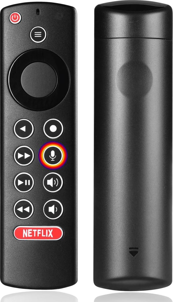 Voice Remote Control Replacement Compatible with NVIDIA Shield TV and NVIDIA Shield TV Pro Streaming Media Player Android 4K HDR 2015/2017/2019 All Models (Backlit Buttons)