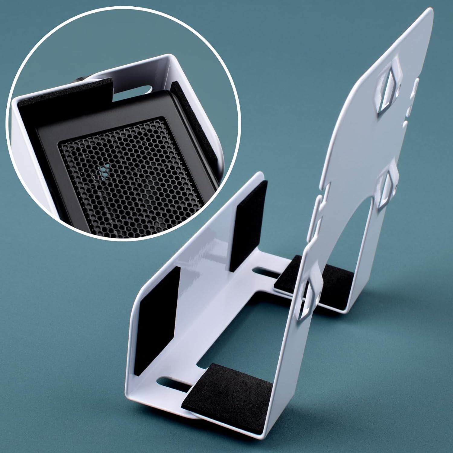 Gmailmall Cable Box Mount Modem Adjustable Wall Mount for Most Narrow Media Players Compatible with Roku, Router, Fire TV, M4 Mac mini, Beelink, Cable Box, and Other Streaming Media Players - Image 6