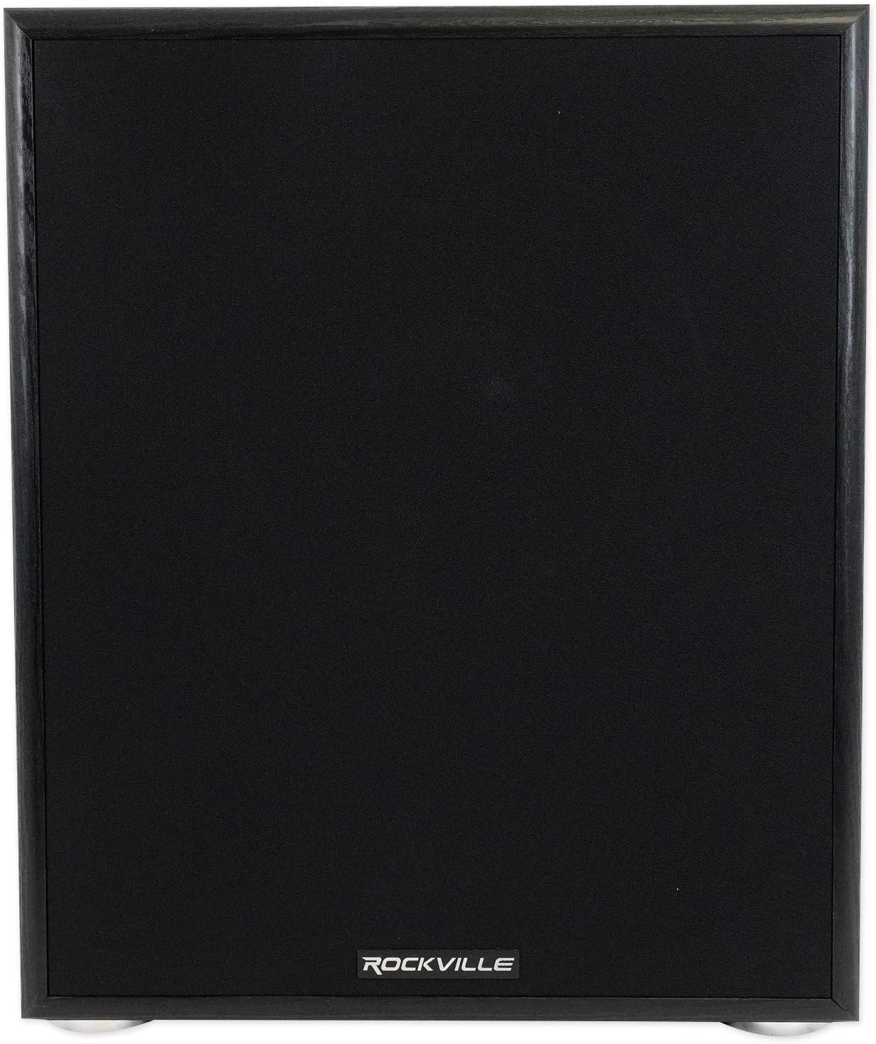 Rockville Rock Shaker 12 800W Powered Home Theater Subwoofer, Deep Bass, Adjustable Crossover, Compact Design, for Home Audio Enthusiasts - Image 2