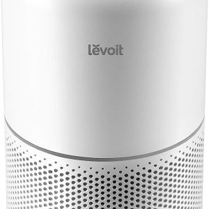 LEVOIT Air Purifier for Home Allergies Pet Hair in Bedroom, Covers Up to 1073 ft² by 56W High Torque Motor, AHAM VERIFIDE, 3-in-1 Filter with HEPA Sleep Mode, Remove Dust Smoke Odor, Core300-P, White