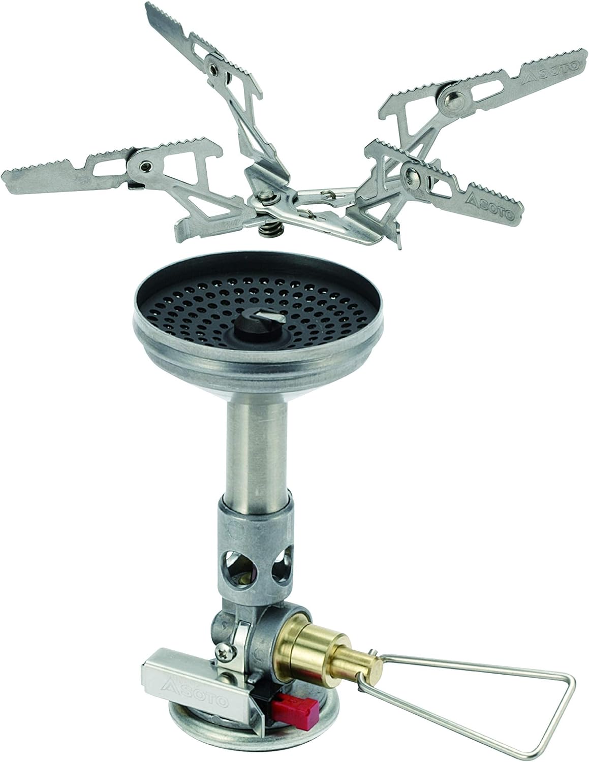 SOTO WindMaster Canister Stove with 4Flex for Windy Weather - Lightweight and Durable Backpacking Camp Stove, Compact Portable Camping Stoves for Hiking and Outdoor Cooking - Canister Not Included - Image 2