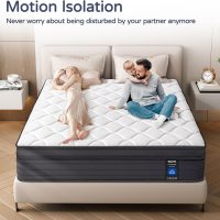 Queen Mattress with Motion Isolation and Pressure Relief, Strong Edge Support, Pocket Spring King Size Mattress in a Box (14 Inch, Queen) - Image 6