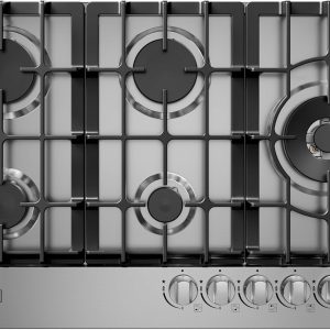 Empava Gas Cooktop 30 Inch, 5 SABAF Sealed Burners Made in Italy, Stove Top Bulit-in Ion Flame Ignition, NG/LPG Convertible CSA Approved, Stainless Steel, Ideal for Kitchens,Apartments