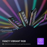 Fifine AmpliGame Stream Controller with 15 Macro Keys, Streaming Keyboard with Trigger Actions in OBS/Twitch/YouTube/Streamlabs, Shortcut Buttons Keypad Works with Mac and PC-D6 - Image 4