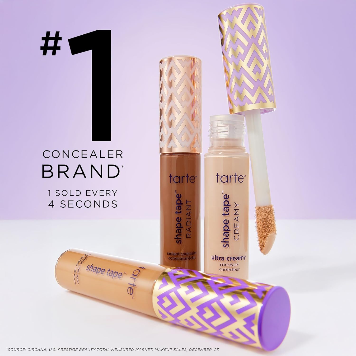 tarte most-wanted shape tape concealer & mascara duo – Full-Coverage Concealer for Dark Circles & Fine Lines, Paired with Mascara for Curl, Volume & Length, Longwear, Cruelty Free - Image 8