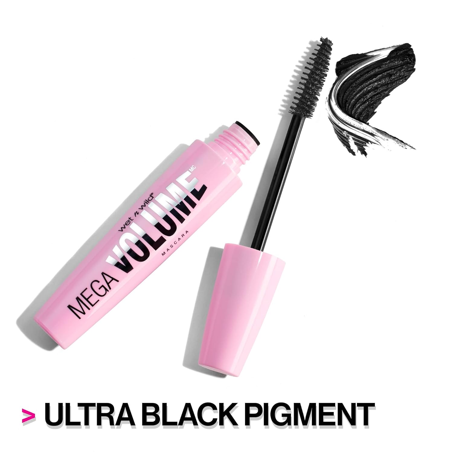 wet n wild Mascara Mega Volume - Volumizing, Waterproof, Smudge-Resistant, Cruelty-Free, Gluten-Free, Sulfate-Free & Vegan - Very Black - Image 4