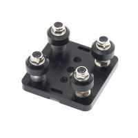 Small V-Wheel with Plate for 2020 Aluminum Profile for CNC and 3D Printer - Image 3