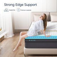 Queen Mattress with Motion Isolation and Pressure Relief, Strong Edge Support, Pocket Spring King Size Mattress in a Box (14 Inch, Queen) - Image 7