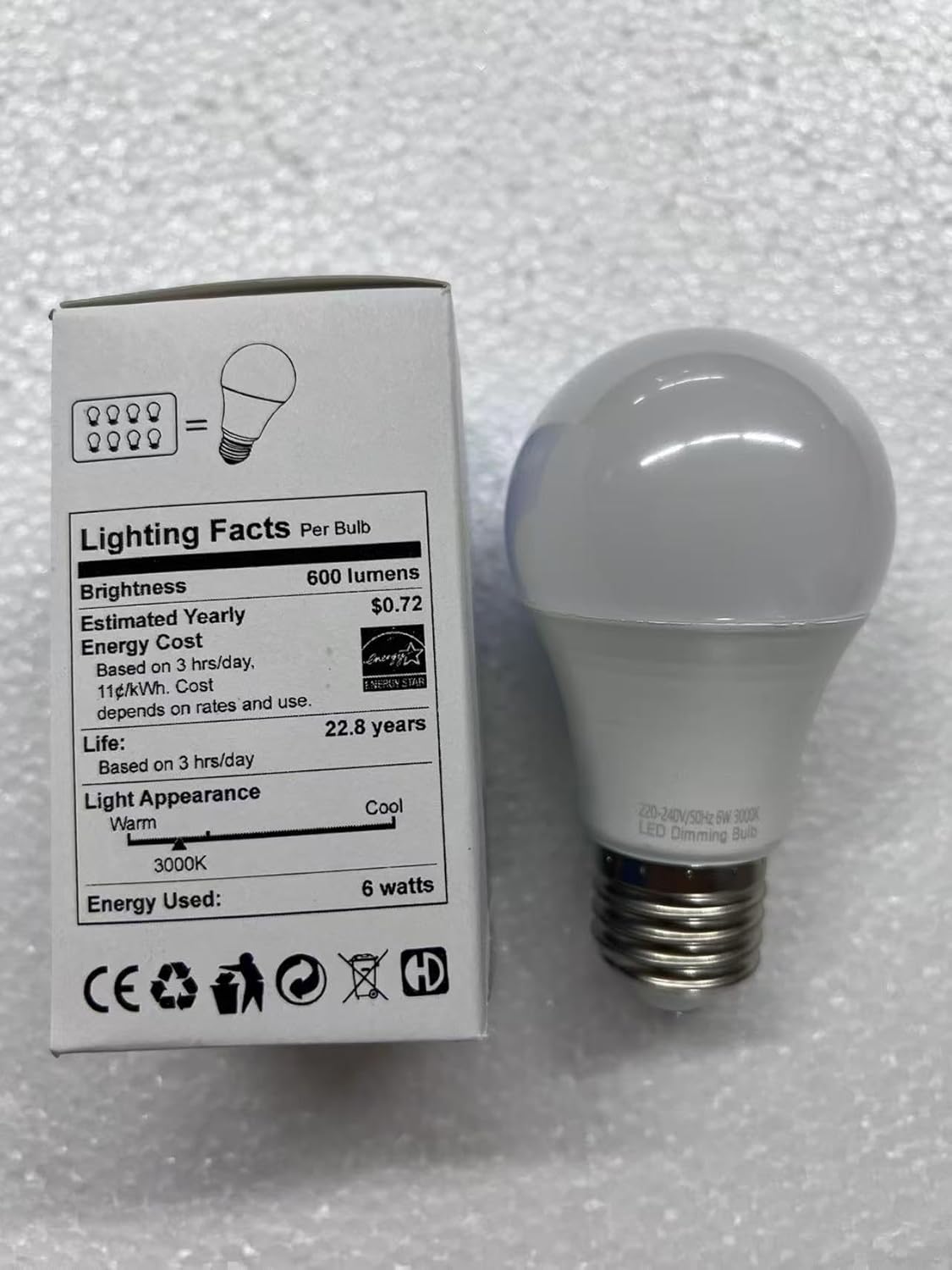 Yarra-Decor Bedside Table Lamp with USB Port - Touch Control for Bedroom Wood 3 Way Dimmable Nightstand Lamp with Round Flaxen Fabric Shade for Living Room, Dorm, Home Office (LED Bulb Included) - Image 9