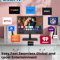 Feihe 14 Inch Small Smart TV, HD LED Flat Screen Smart Television with ATSC Tuner/HDMI/USB/AV for Kitchen, RV, Camper, Bedroom or On-The-Go Entertainment - Image 3