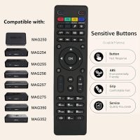 Replacement Remote Control for MAG 254/255 Streaming Media Player Multipurpose Replacement Part Linux System OTT IPTV Set Top Box, Black - Image 3