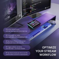 Fifine AmpliGame Stream Controller with 15 Macro Keys, Streaming Keyboard with Trigger Actions in OBS/Twitch/YouTube/Streamlabs, Shortcut Buttons Keypad Works with Mac and PC-D6 - Image 5